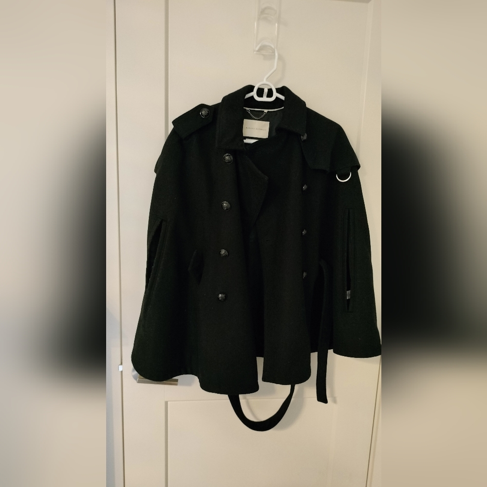 Wool cape